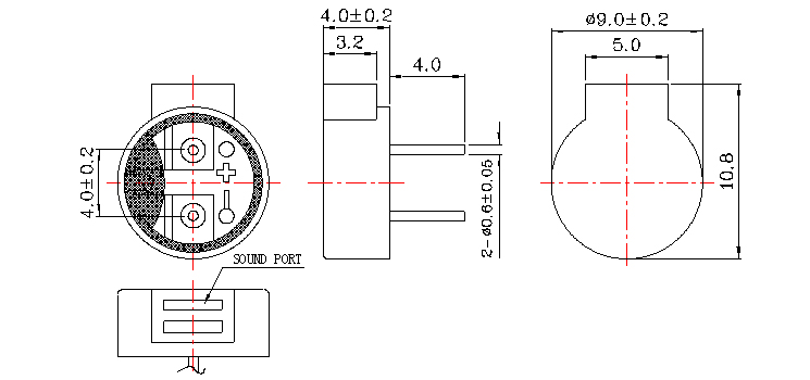 無源蜂鳴器FDC-090040H