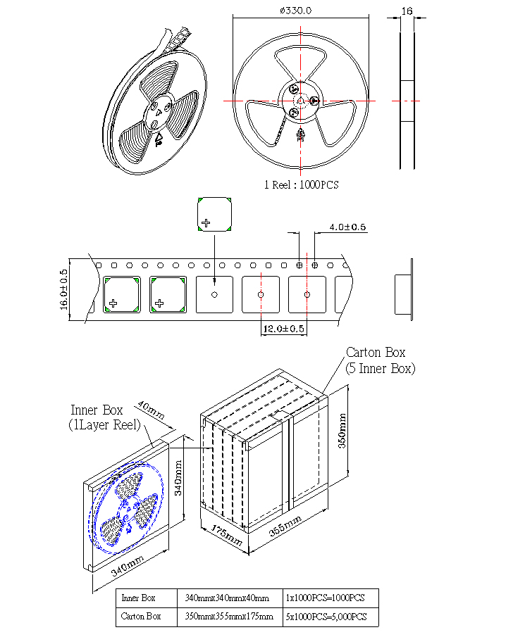 無源蜂鳴器SMD-085030H